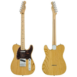 Guitarra Fender Telecaster de frente y espalda.